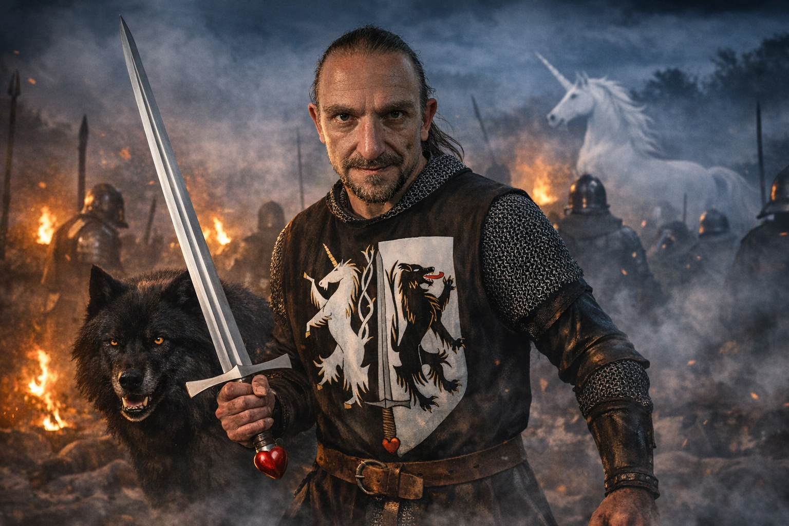 The order of the Unicorn & Wolf.  